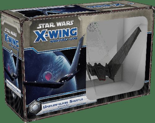 Обложка игры Star Wars: X-Wing: Miniatures Game - Upsilon-class Shuttle Expansion Pack