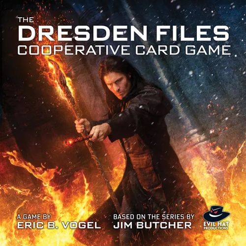 Обложка игры The Dresden Files Cooperative Card Game