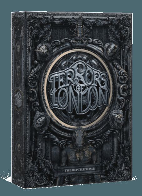 Обложка игры Terrors of London: The Reptile Tomb