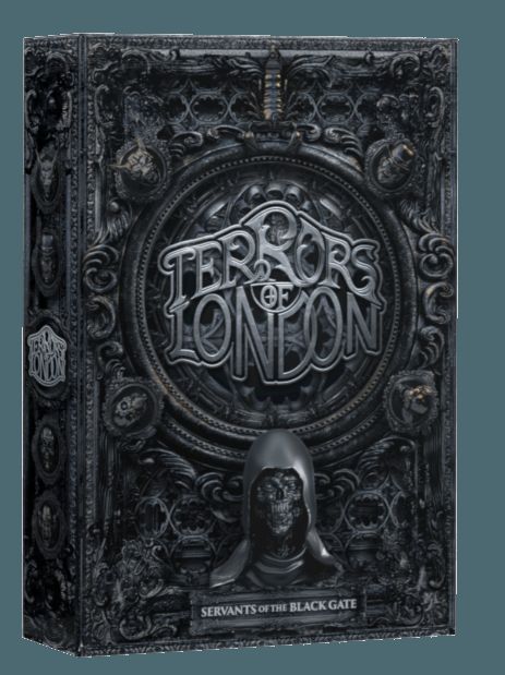 Обложка игры Terrors of London: Servants of the Black Gate
