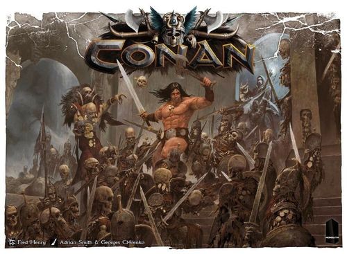 Обложка игры Conan