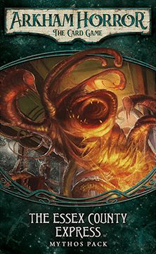Обложка игры Ужас Аркхэма. Карточная игра: Наследие Данвича. Экспресс округа Эссекс