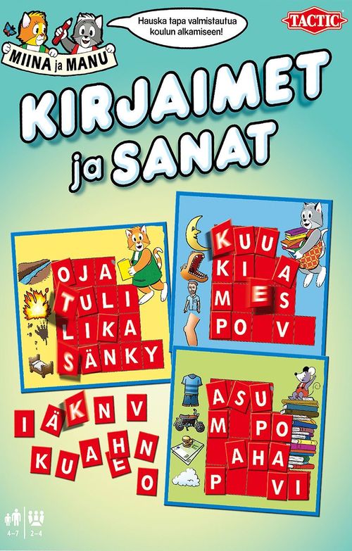 Обложка игры Ampparin Eskari Kirjaimet ja sanat