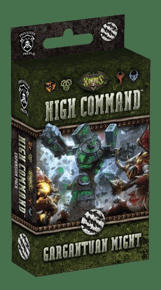 Обложка игры Hordes: High Command - Gargantuan Might Expansion