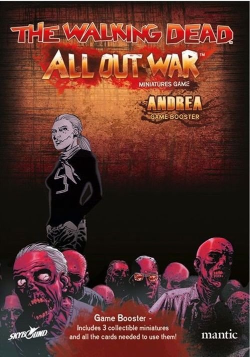 Обложка игры The Walking Dead: All Out War – Andrea Booster