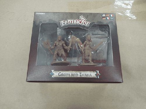 Обложка игры Zombicide: Black Plague – Grom and Thalia