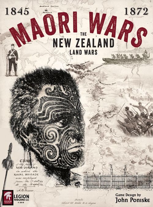 Обложка игры Maori Wars: The New Zealand Land Wars, 1845-1872