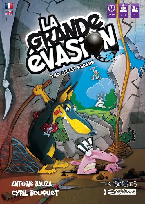 Обложка игры La grande evasion