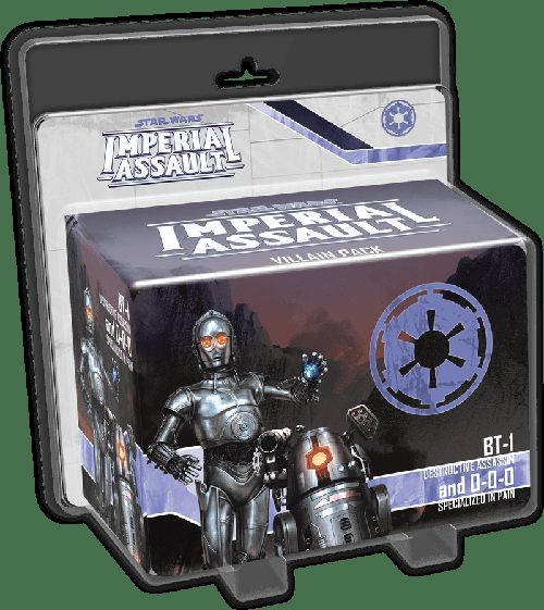 Обложка игры Star Wars: Imperial Assault — BT-1 and 0-0-0 Villain Pack