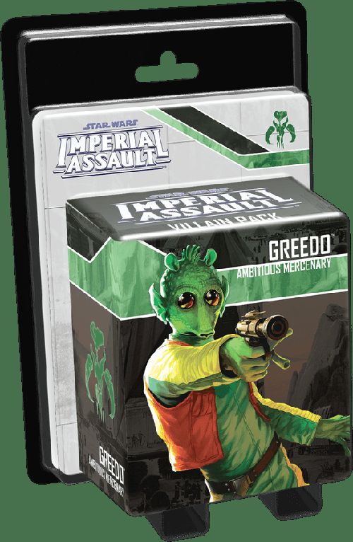Обложка игры Star Wars: Imperial Assault – Greedo Villain Pack