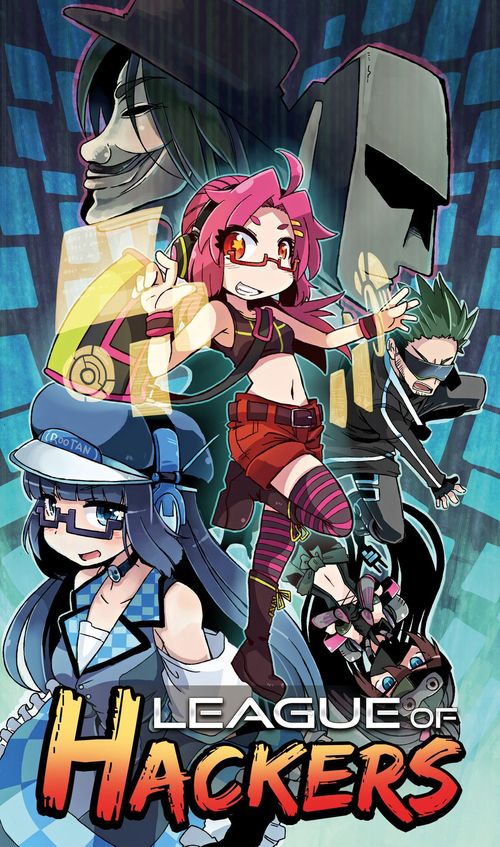 Обложка игры League of Hackers
