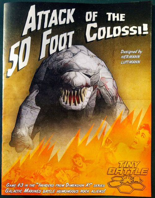 Обложка игры Attack of the 50 Foot Colossi