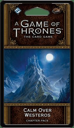 Обложка игры A Game of Thrones: The Card Game (Second edition) – Calm over Westeros