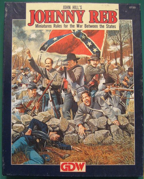 Обложка игры Johnny Reb