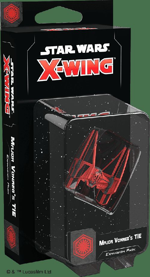 Обложка игры Star Wars: X-Wing Second Edition - Major Vonreg's TIE Expansion Pack