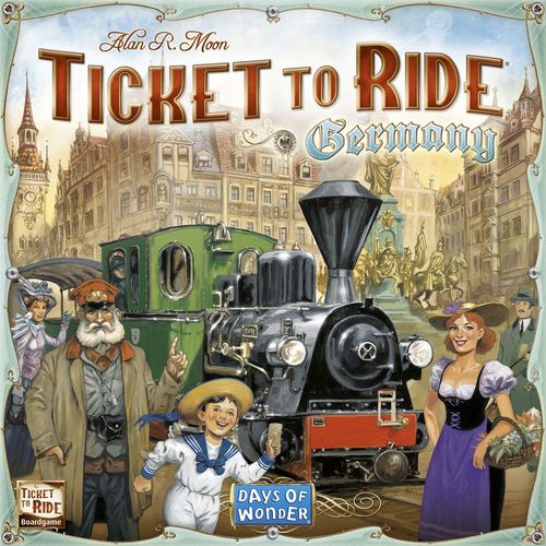 Обложка игры Ticket to Ride: Germany