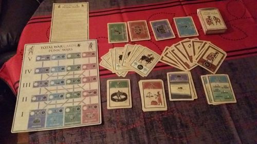 Обложка игры Total War Cards: Punic Wars