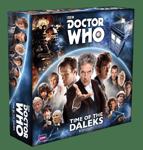Обложка игры Doctor Who: Time of the Daleks — A Web of Time Game
