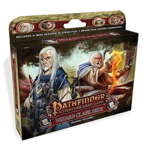 Обложка игры Pathfinder Adventure Card Game: Class Deck - Wizard