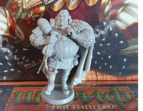 Обложка игры Шериф Ноттингема Фигурка Шерифа