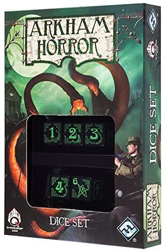 Набор кубиков для Ужаса Аркхэма: Чёрный