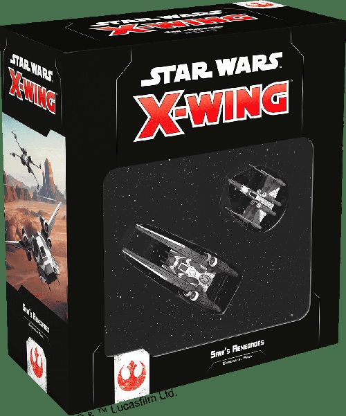 Обложка игры Star Wars: X-Wing Second Edition - Saw's Renegades Expansion Pack