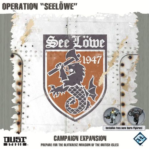 Обложка игры Dust Tactics: Operation «SeeLöwe» Campaign Expansion