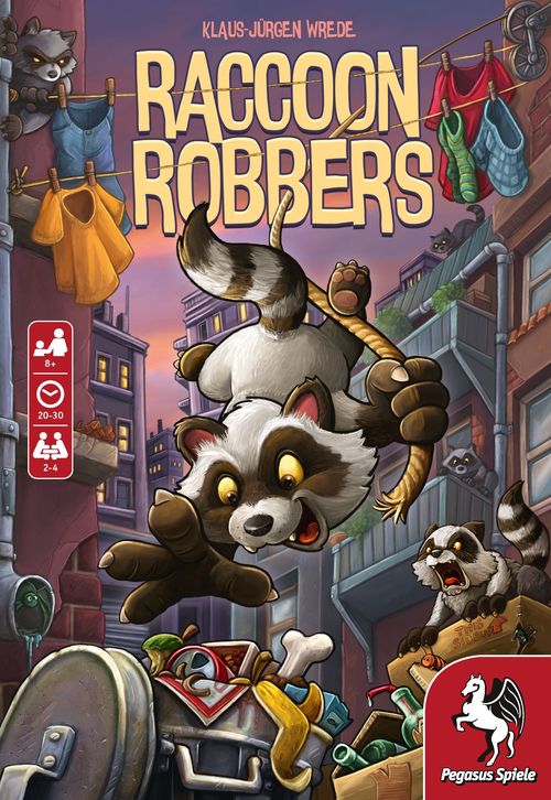 Обложка игры Raccoon Robbers