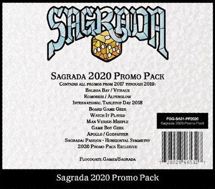 Sagrada: 2020 Promo Pack
