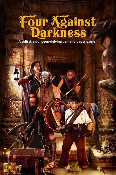 Обложка игры Four Against Darkness