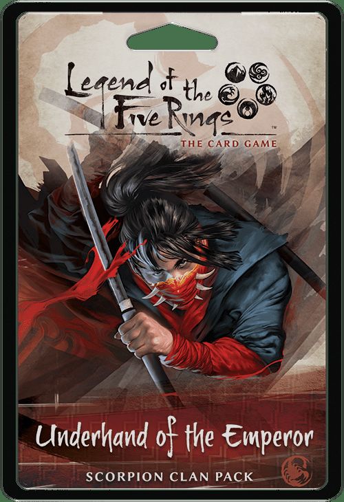 Обложка игры Legend of the Five Rings: Underhand of the Emperor