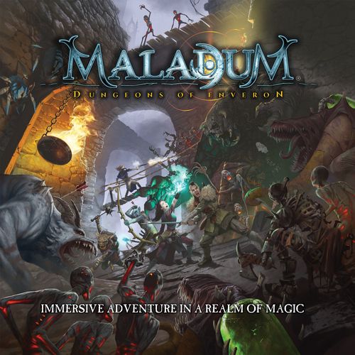 Обложка игры Maladum: Dungeons of Enveron