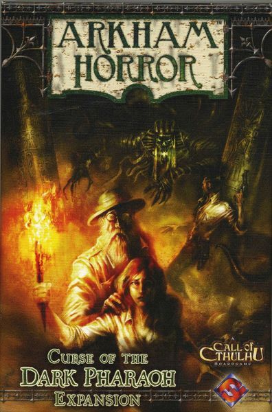 Обложка игры Arkham Horror: Curse of the Dark Pharaoh Expansion