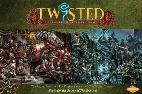 Обложка игры Twisted: A Steampunk Miniatures Game