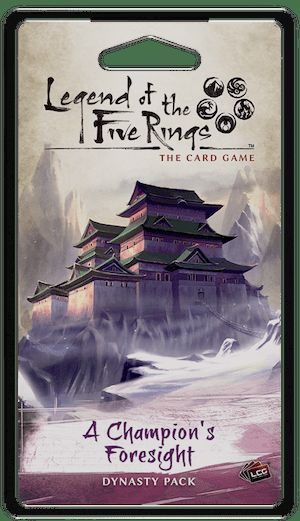Обложка игры Legend of the Five Rings: The Card Game - A Champion’s Foresight