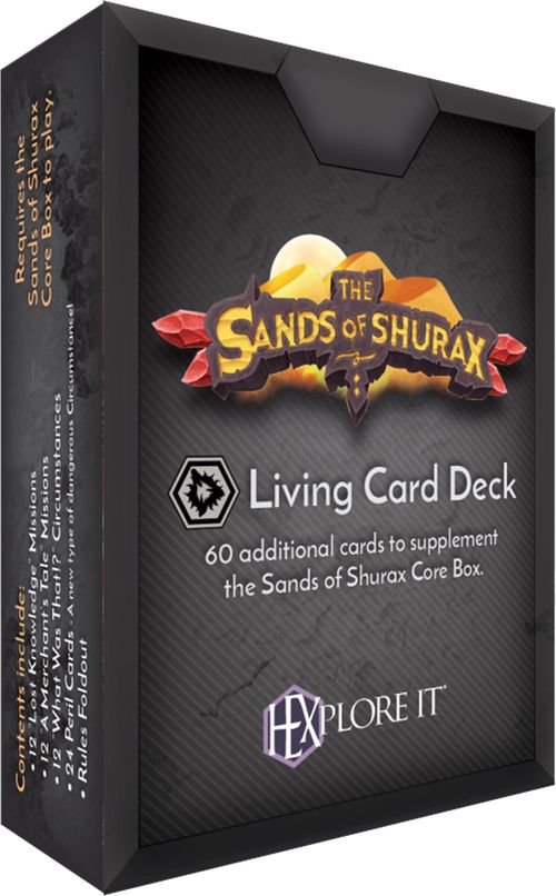 HEXplore It: The Sands of Shurax Living Card Deck