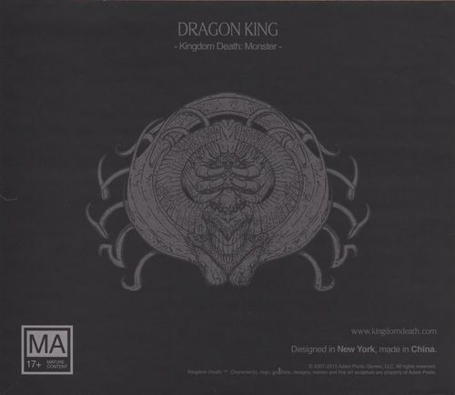 Kingdom Death: Monster. Dragon King