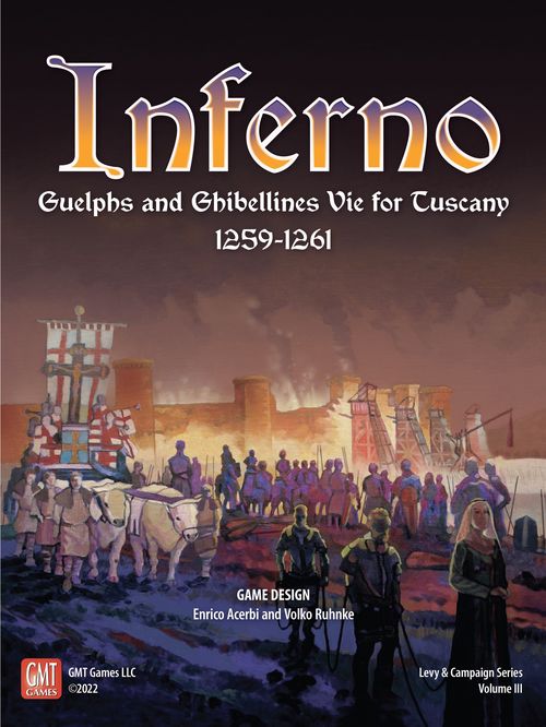 Обложка игры Inferno: Guelphs and Ghibellines Vie for Tuscany, 1259-1261