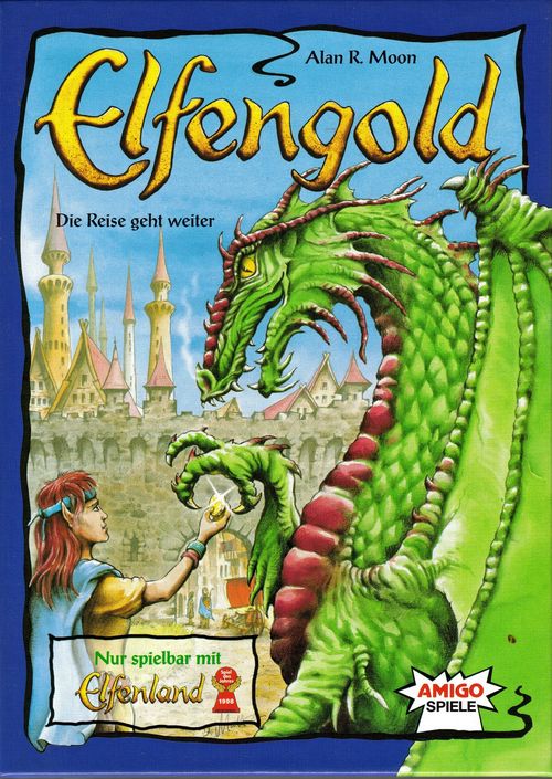 Обложка игры Эльфийское золото (дополнение к Elfenland)