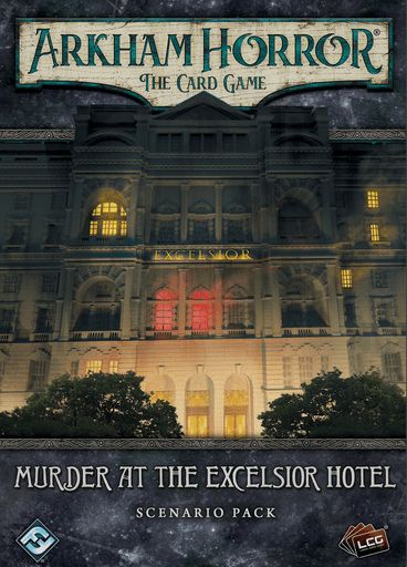 Обложка игры Arkham Horror The Card Game: Murder at the Excelsior Hotel