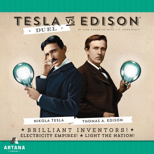 Обложка игры Tesla vs. Edison: Duel
