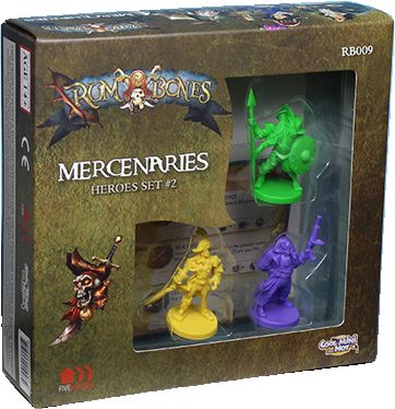 Rum & Bones: Mercenaries Heroes set #2