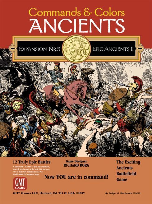 Обложка игры Commands & Colors: Ancients Expansion Pack #5: Epic Ancients II