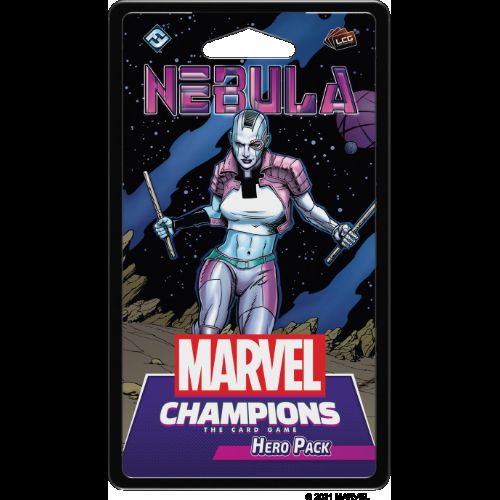 Обложка игры Marvel Champions: The Card Game - Nebula Hero Pack