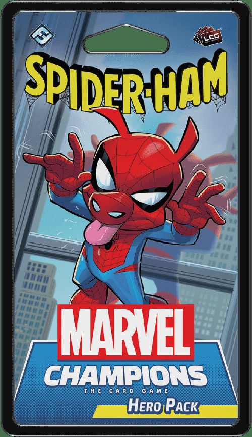 Обложка игры Marvel Champions: The Card Game - Spider-Ham Hero Pack