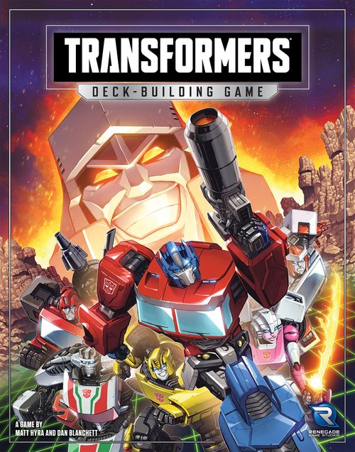 Обложка игры Transformers Deck-Building Game