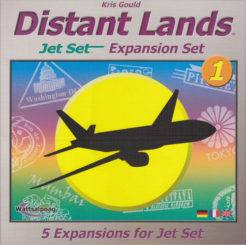 Обложка игры Jet Set: Distant Lands - Expansion Set 1