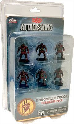 Обложка игры Dungeons & Dragons: Attack Wing – Hobgoblin Troop Expansion Pack