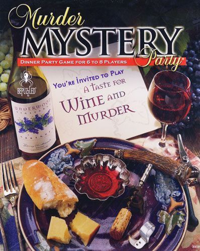 Обложка игры Murder Mystery Party: A Taste for Wine and Murder