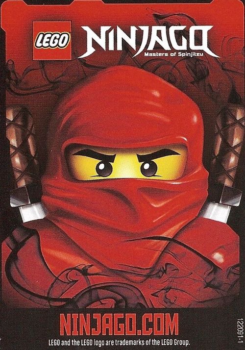 Обложка игры Ниндзяго